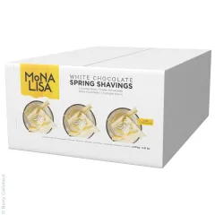 Mona Lisa; White Chocolate Spring Shavings